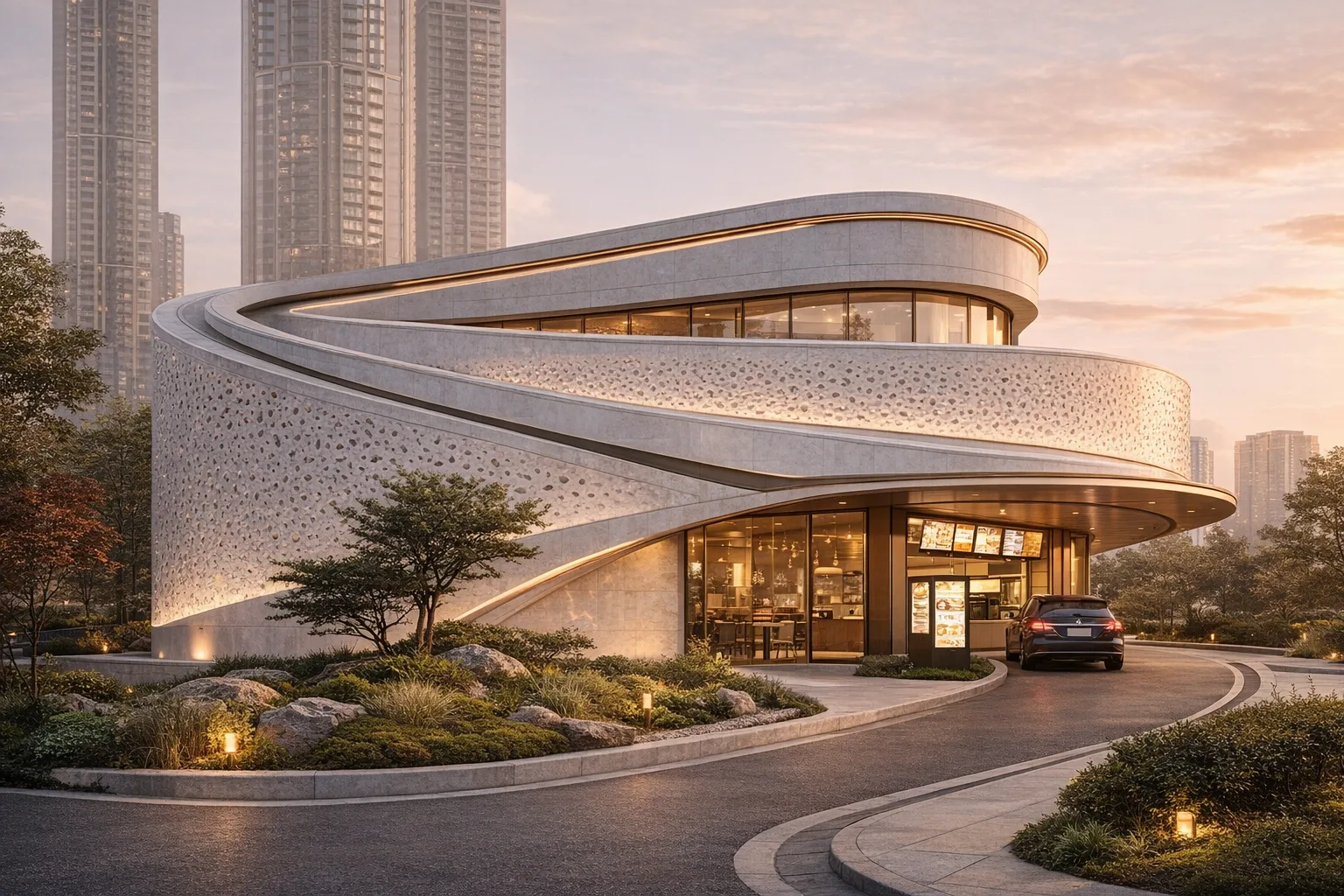 Concept 2026-04-13 08:16 — exterior architectural image showing contemporary fusion, exterior, balanced massing.