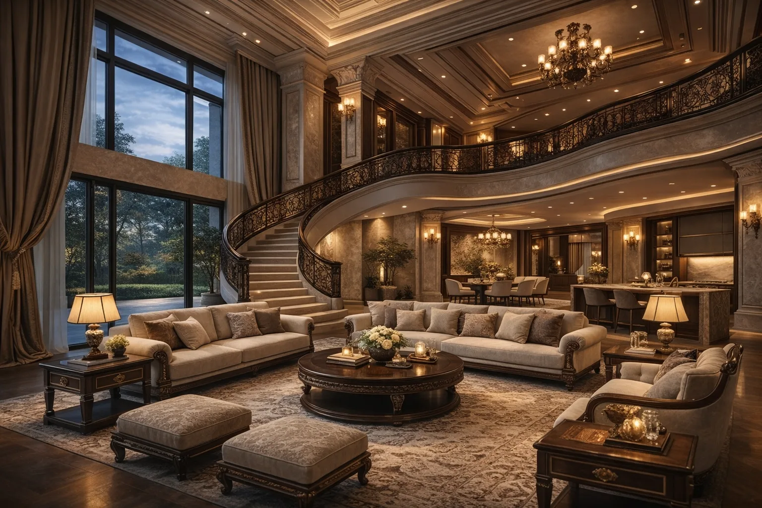 Luxury Home Design ΓÇö exterior architectural image showing contemporary fusion, exterior, balanced massing.