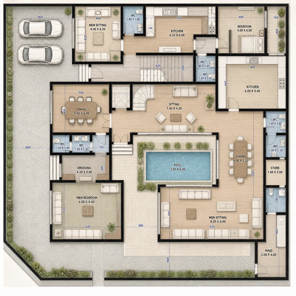 No title ΓÇö exterior architectural image showing contemporary fusion, exterior, balanced massing.