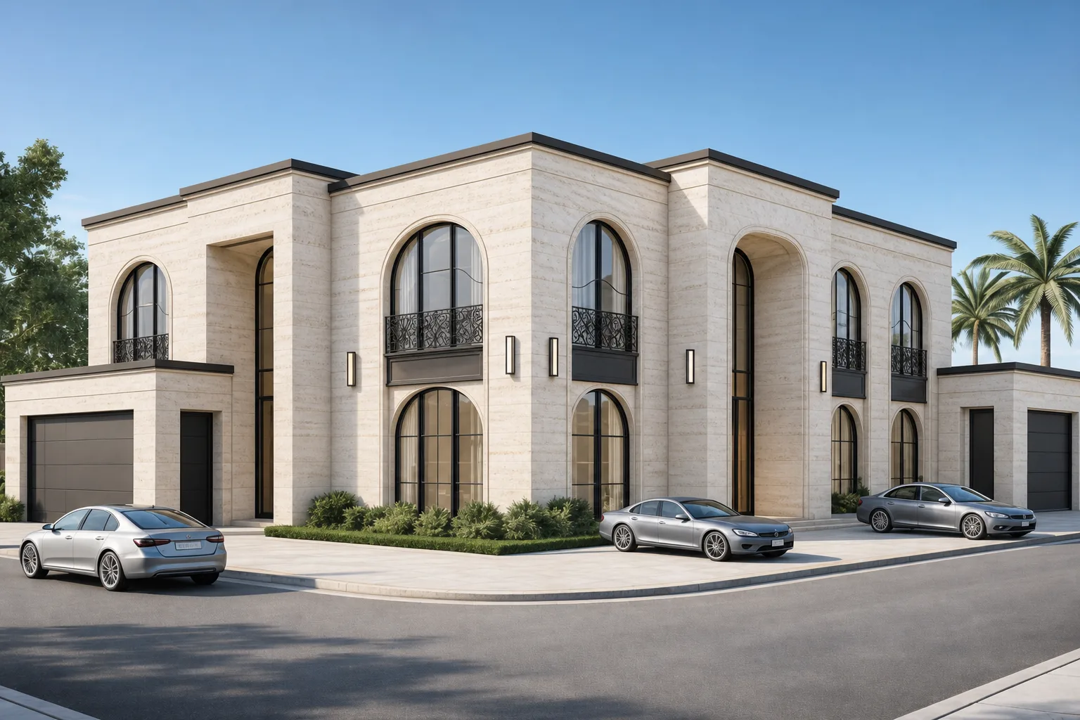 No title ΓÇö exterior architectural image showing contemporary fusion, exterior, balanced massing.