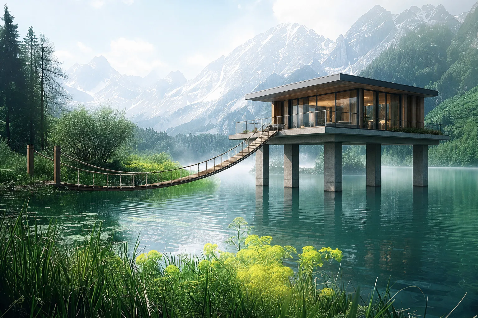 No title ΓÇö exterior architectural image showing contemporary fusion, exterior, balanced massing.
